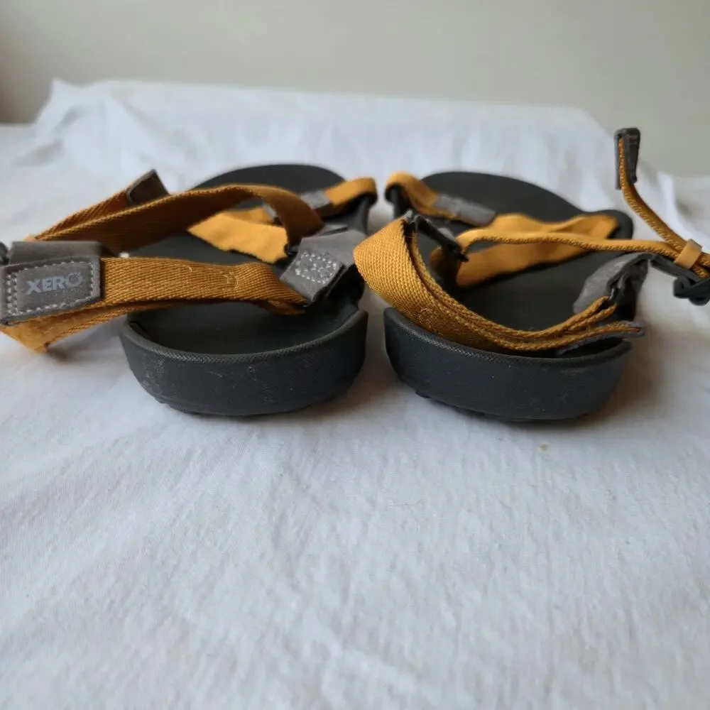 Xero Z-Trek Men's Lightweight Packable Sport Water Strappy Sandals Orange Size 9